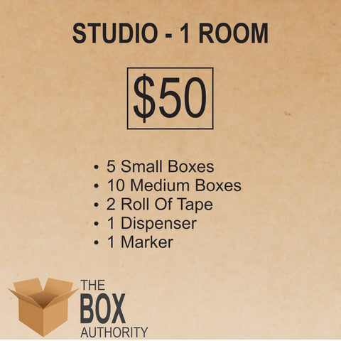 Studio - 1 Room Moving Kit